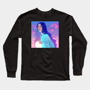 Moon Goddess Long Sleeve T-Shirt